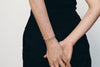 OLIO E ACETO Sterling Silver Smoky Quartz Double Bracelet Handmade OLIO-OA06A09-YIN Silver